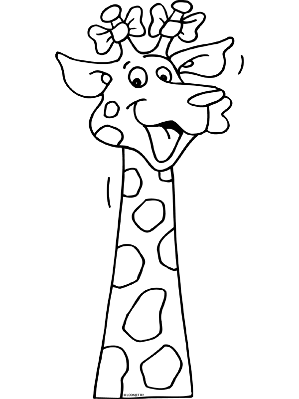 Afdaling Piepen Huis Giraffe - Knutselpagina.nl - knutselen, knutselen en nog eens knutselen.